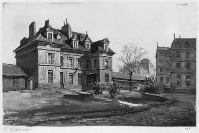 View of the Maternite Port-Royal by Herminie Waterneau